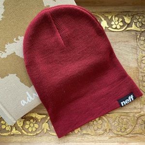 Reddish Maroon Neff Daily Beanie